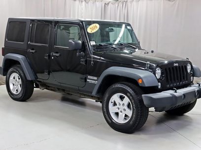 Used 2016 Jeep Wrangler Unlimited Sport w/ Quick Order Package 24S
