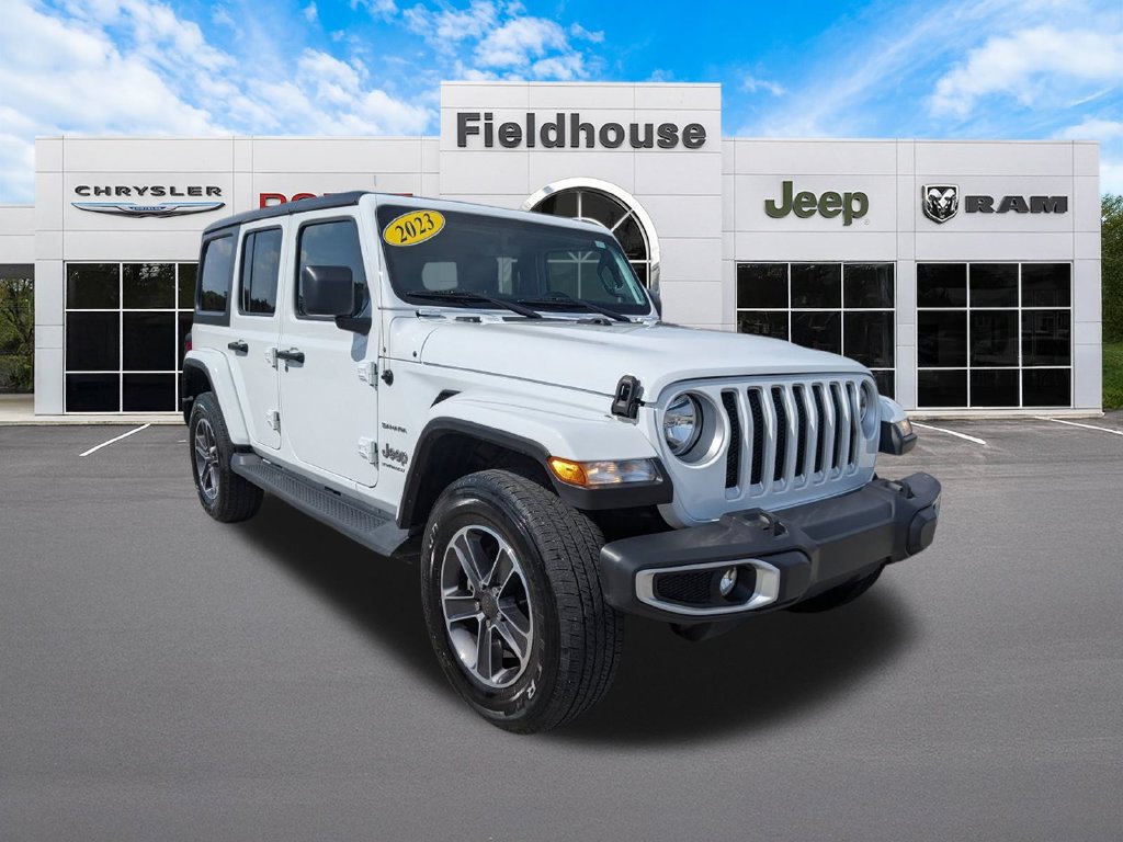 Used 2023 Jeep Wrangler Unlimited Sahara w/ Cold Weather Group AWD/4WD image 9