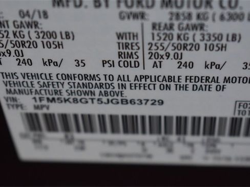 Used 2018 Ford Explorer Sport w/ Equipment Group 401A image 41