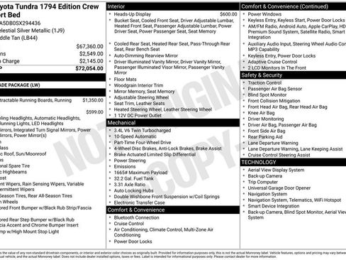 Used 2025 Toyota Tundra 1794 Edition image 20