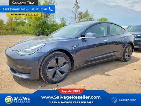 Used 2019 Tesla Model 3 AWD/4WD image 1