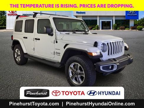 Used 2021 Jeep Wrangler Unlimited Sahara AWD/4WD image 1