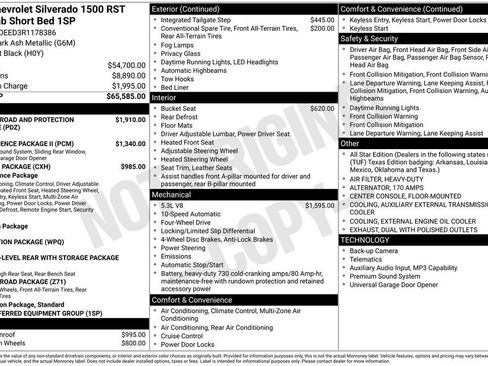 Used 2024 Chevrolet Silverado 1500 RST AWD/4WD image 57