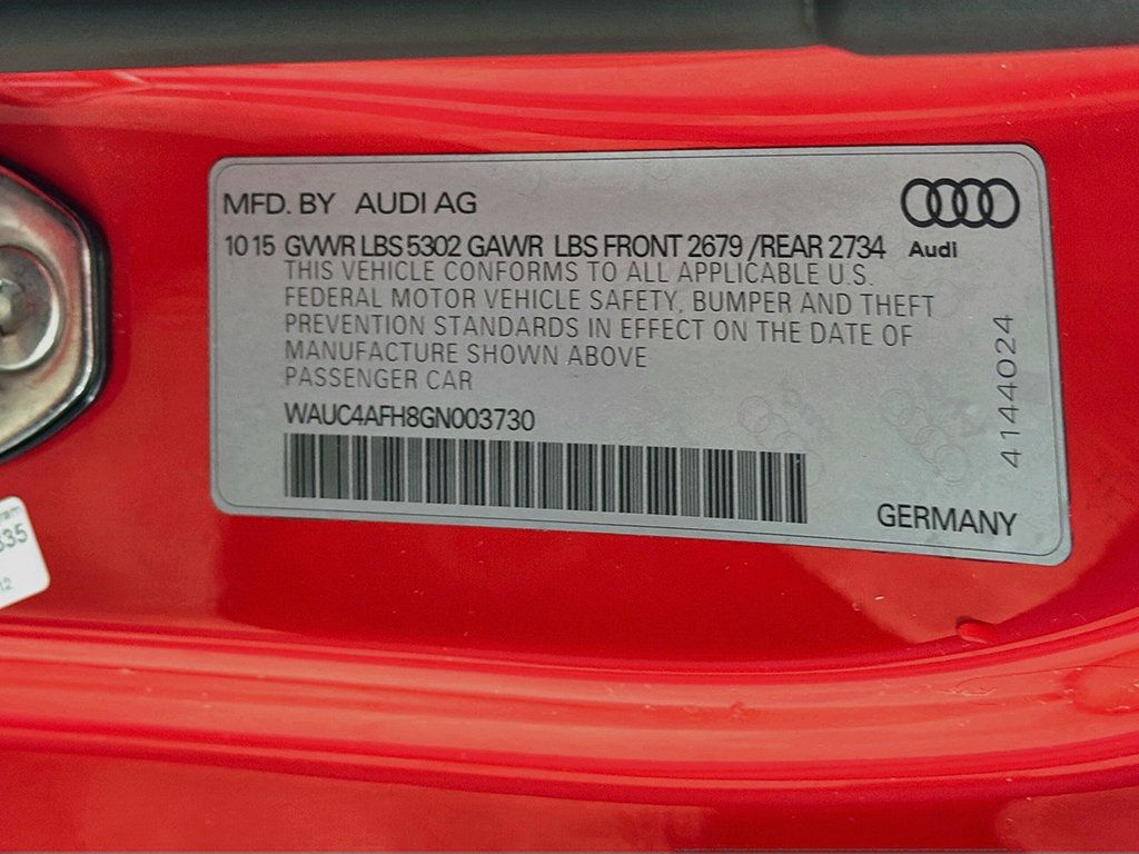 Used 2016 Audi S5 Premium Plus w/ Technology Package AWD/4WD image 35