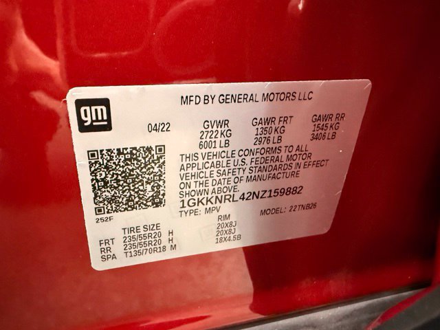 Used 2022 GMC Acadia SLE w/ Driver Convenience Package AWD/4WD image 9