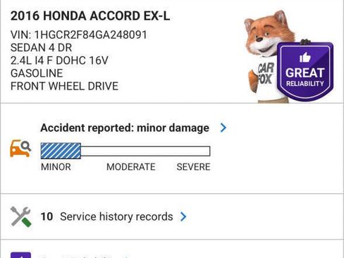 Used 2016 Honda Accord EX-L image 29