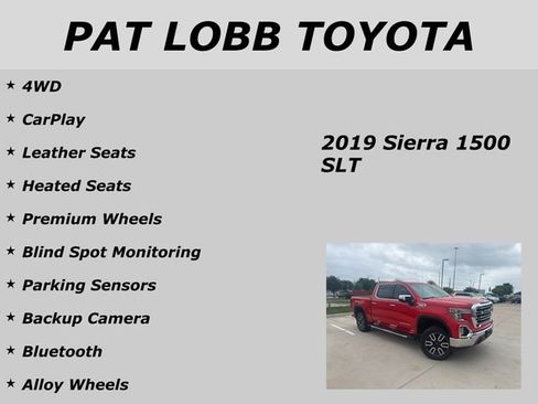 Used 2019 GMC Sierra 1500 SLT AWD/4WD image 19