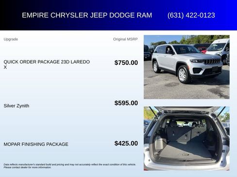 Used 2025 Jeep Grand Cherokee Laredo X AWD/4WD image 6