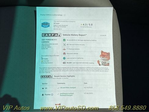 Used 2001 Porsche 911 Carrera 4 image 34