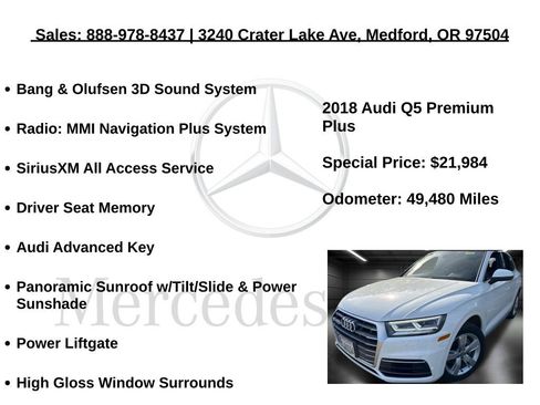Used 2018 Audi Q5 2.0T Premium Plus w/ Premium Plus Package image 10
