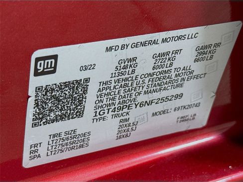 Used 2022 GMC Sierra 2500 AT4 w/ AT4 Premium Plus Package AWD/4WD image 35