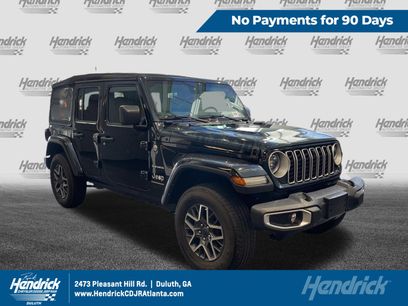 Used 2024 Jeep Wrangler Unlimited Sahara w/ Technology Group
