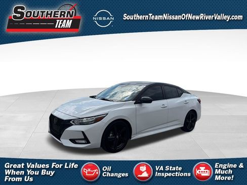 Used 2023 Nissan Sentra SR w/ Midnight Edition Package FWD image 1
