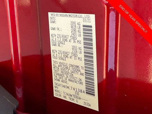 Used 2021 Nissan Rogue S image 20