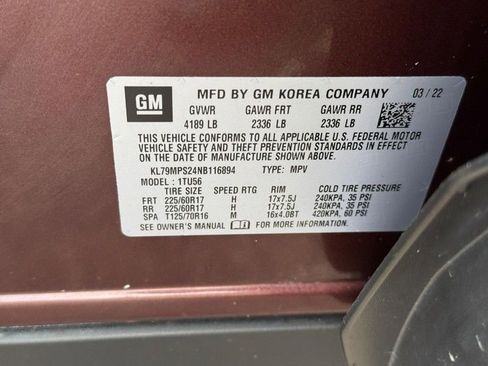 Used 2022 Chevrolet TrailBlazer LT w/ Convenience Package FWD image 31