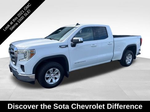 Used 2021 GMC Sierra 1500 SLE AWD/4WD image 1