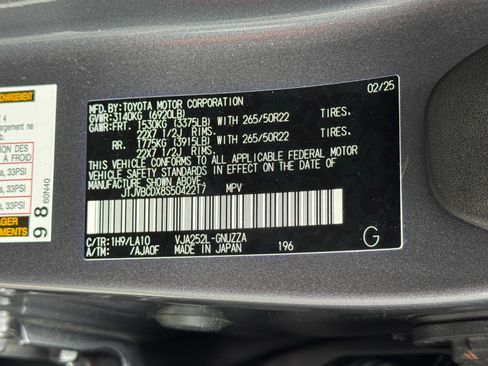 Used 2025 Lexus GX 550 w/ Accessory Package (2T) AWD/4WD image 51
