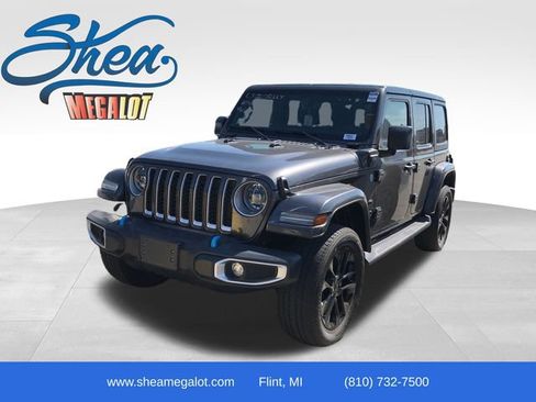 Used 2023 Jeep Wrangler Unlimited Sahara AWD/4WD image 1