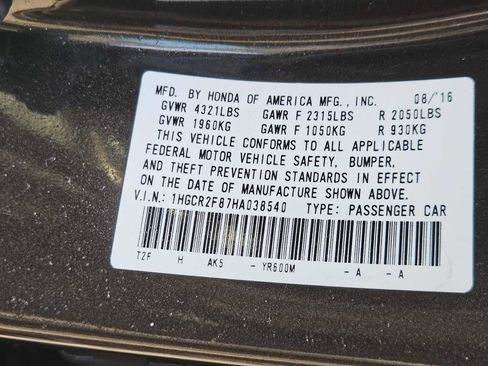 Used 2017 Honda Accord EX-L image 30