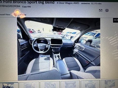 Used 2025 Ford Bronco Sport Big Bend AWD/4WD image 46