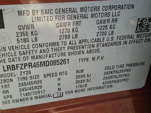 Certified 2021 Buick Envision Essence image 27