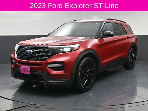 Used 2023 Ford Explorer ST-Line w/ Class IV Trailer Tow Package RWD image 2