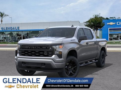 New 2026 Chevrolet Silverado 1500 Custom w/ Turbomax Blackout Package RWD image 6
