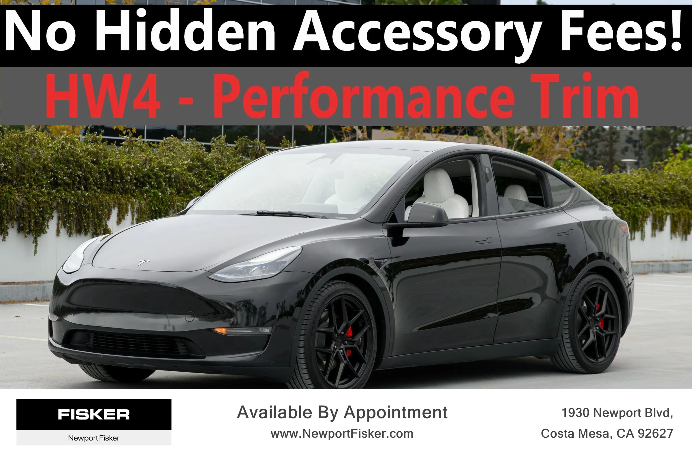 Used 2024 Tesla Model Y Performance AWD/4WD image 1