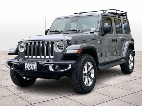 Used 2019 Jeep Wrangler Unlimited Sahara image 1