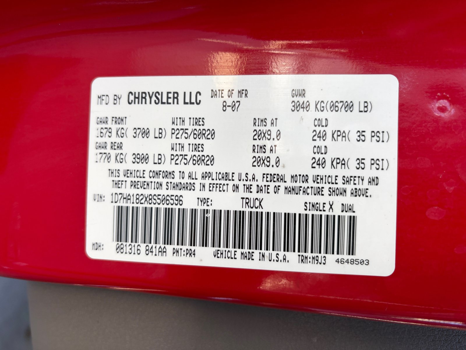 Used 2008 Dodge Ram 1500 Truck SLT RWD image 22