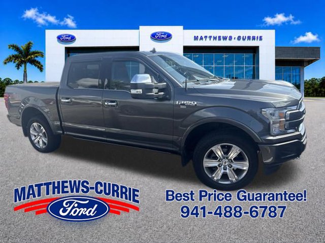 Used 2018 Ford F150 Platinum w/ Equipment Group 701A Luxury AWD/4WD image 3