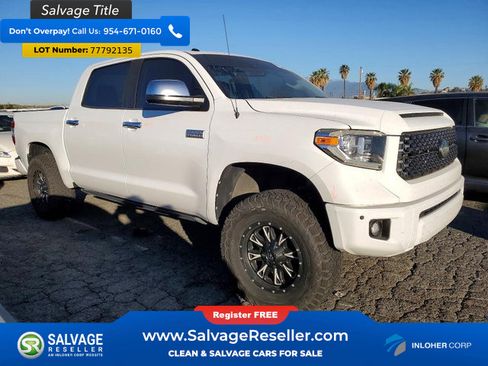 Used 2019 Toyota Tundra Platinum AWD/4WD image 5