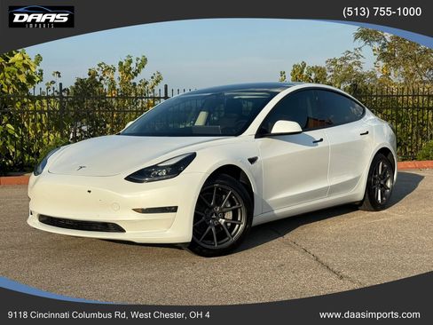 Used 2021 Tesla Model 3 Long Range AWD/4WD image 1