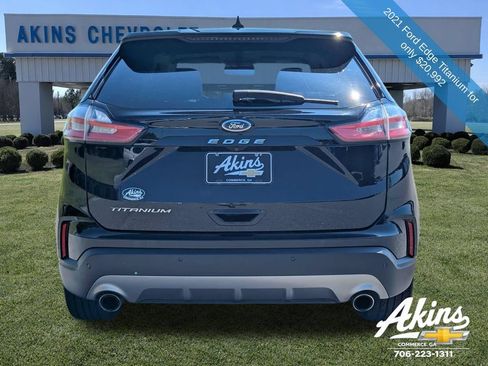 Used 2021 Ford Edge Titanium w/ Cargo Accessory Package FWD image 6