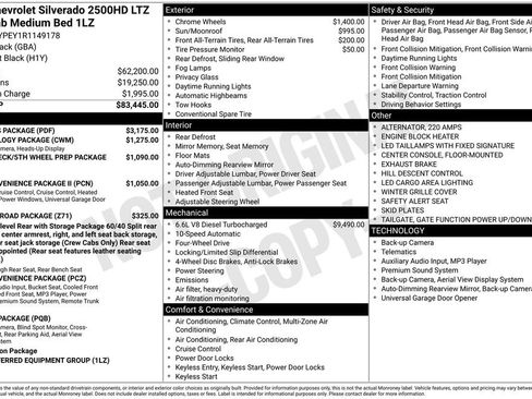 Used 2024 Chevrolet Silverado 2500 LTZ w/ LTZ Plus Package AWD/4WD image 39
