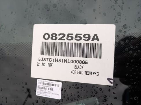 Used 2022 Acura RDX w/ Technology Package image 39