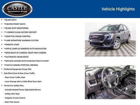 Used 2023 GMC Terrain SLE w/ Driver Convenience Package FWD image 3