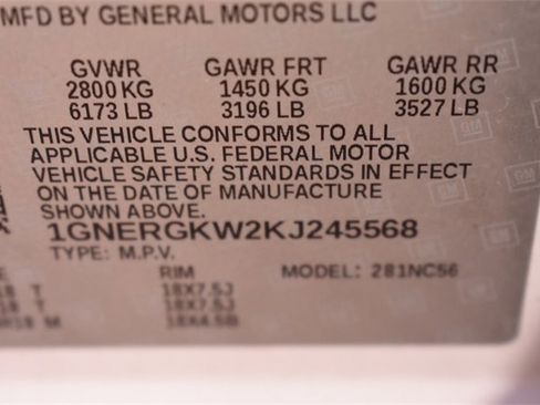 Certified 2019 Chevrolet Traverse LT image 14