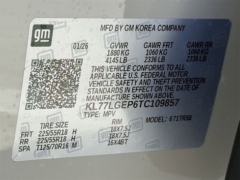 New 2026 Chevrolet Trax RS w/ Driver Confidence Package image 23