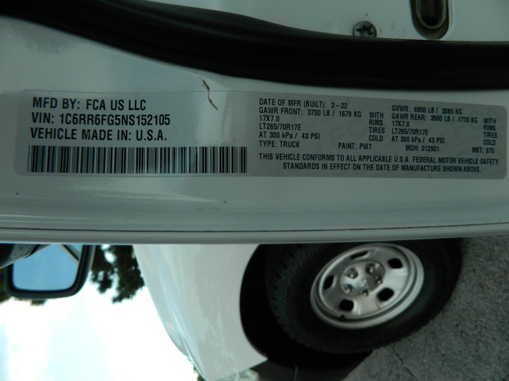 Used 2022 RAM 1500 Tradesman RWD image 23