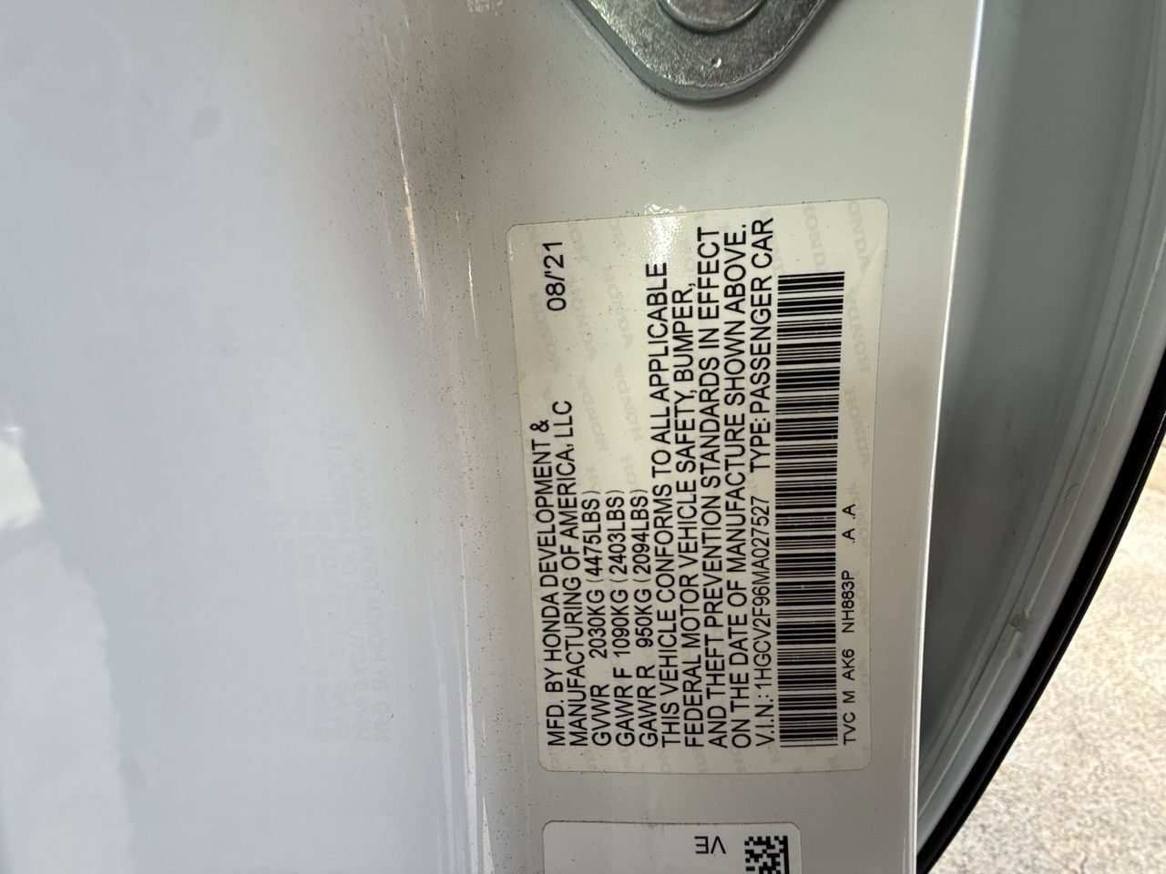 Used 2021 Honda Accord Touring image 35