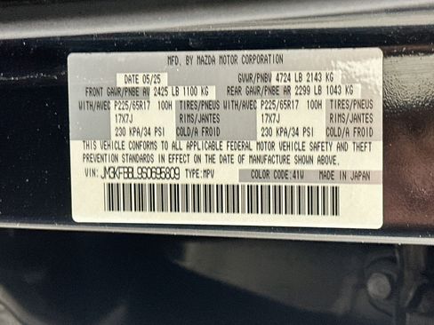 Used 2025 MAZDA CX-5 AWD 2.5 S w/ Select Package image 12