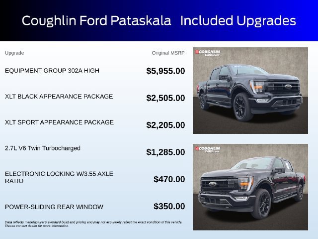 Used 2023 Ford F150 XLT w/ Equipment Group 302A High AWD/4WD image 3