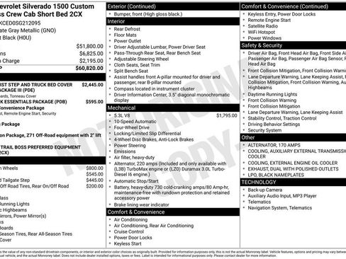 Certified 2025 Chevrolet Silverado 1500 Custom Trail Boss image 3