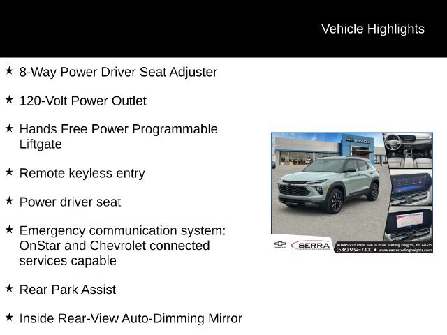 Used 2025 Chevrolet TrailBlazer ACTIV w/ Convenience Package AWD/4WD image 5