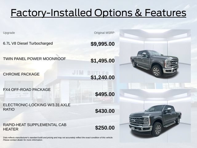 Used 2023 Ford F250 Lariat w/ Chrome Package AWD/4WD image 3