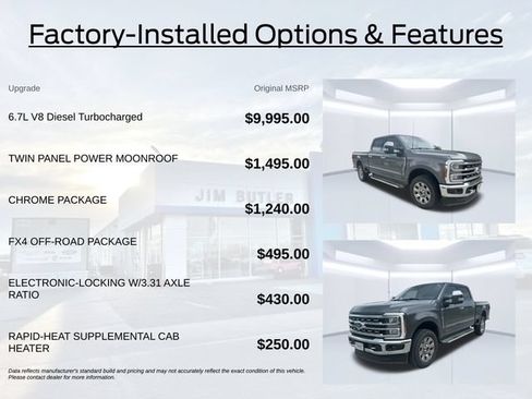 Used 2023 Ford F250 Lariat w/ Chrome Package AWD/4WD image 3
