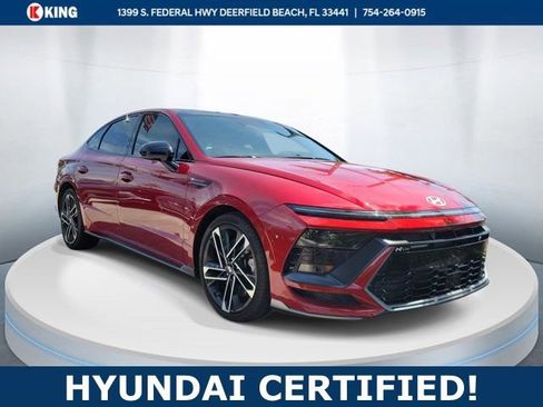 Certified 2024 Hyundai Sonata N Line FWD image 1