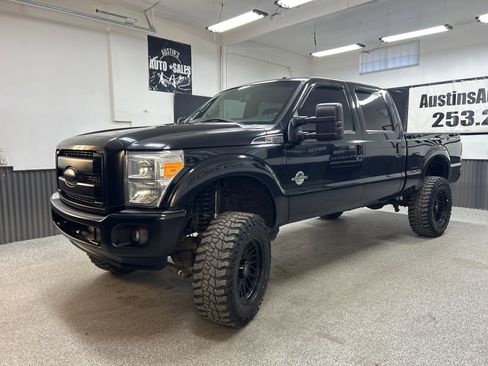 Used 2016 Ford F350 Lariat w/ Lariat Ultimate Package AWD/4WD image 3