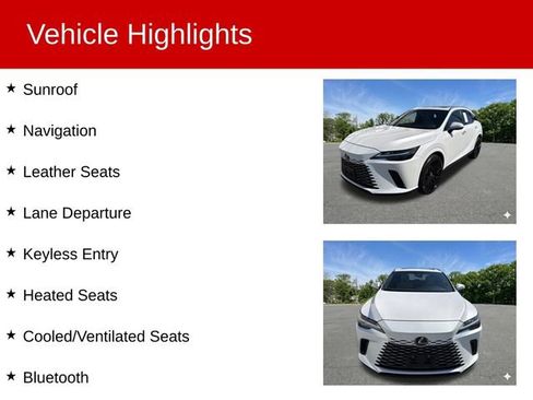 Used 2023 Lexus RX 350 Premium w/ Tow Prep Package AWD/4WD image 2
